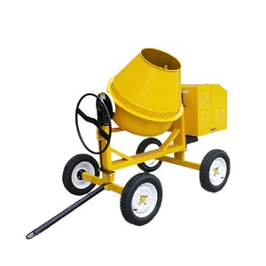 Máy trộn bê tông nhỏ mới 500 lít 1m3 thiết bị trộn bê tông động cơ diesel Máy trộn bê tông xi măng - Product Image 1