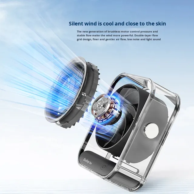 Cross-Border Desktop Fan Rechargeable Long Battery Life USB 2000-4000mAh Brushless Motor Remote Control High-Speed Portable Fan