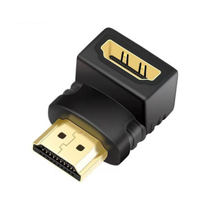 HDMI Adapter 90 Degree Right Angle Male To Female Connector For LED <b>TV</b> HDMI Cable Extension - Product Image 3