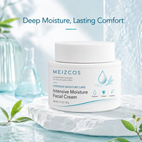 Crème hydratante OEM ODM 40g à l'allantoïne et à la vitamine E, apaisante, rétention d'humidité, pour peaux sensibles, crème visage douce