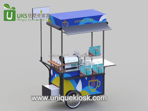 Chariot à <span class=keywords><strong>café</strong></span> en métal de haute qualité avec évier, design élégant et attrayant, chariot mobile pour jus de fruits et <span class=keywords><strong>café</strong></span> de rue - Product Image 5