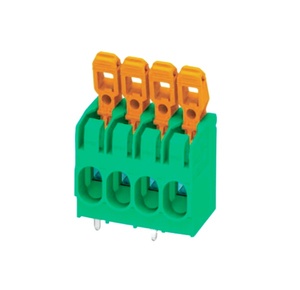 PCB Spring <b>Terminal</b> Block Connector KF206-7.5 Mm Pitch 2pins 300V 27A 24-10AWG Wholesale Hot Style - Product Image 1