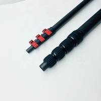 Bras télescopique en fibre de carbone, serrure rabattable, nouveau design, 2021