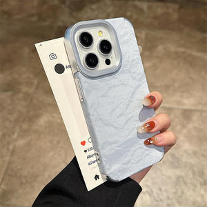 เคสโทรศัพท์ TPU เคลือบผิวหรูหรา ลายหินอ่อนด้าน ป้องกันการกระแทก สำหรับ iPhone 17 16 15 14 13 Pro Max - Product Image 6
