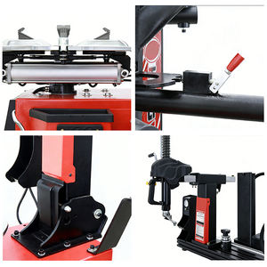 Machine de démontage de pneus de voiture entièrement automatique avec bras d'assistance inclinable arrière, compatible <span class=keywords><strong>Run</strong></span>-<span class=keywords><strong>Flat</strong></span> - Product Image 4