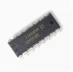 In Voorraad Cd4543 Cd4543be Lcd Decoder/Driver Cmos Dip16 Ic