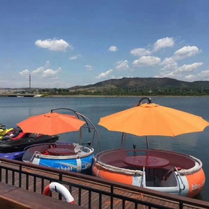 Barco Donut Eléctrico para Barbacoa Flotante en Parques Acuáticos, <span class=keywords><strong>Lago</strong></span> o Mar - Proveedor de Equipos de Diversión Acuática - Product Image 1