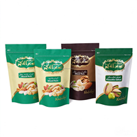 Sachet Doypack Personnalisé Imprimé Qualité Alimentaire avec Fermeture Zip Refermable et Finition Gravure Thermoscellée pour Emballage de Thé et Poudre d'Assaisonnement