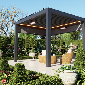 פרגולה מודרני אלומיניום חיצוני וגזבו למכירה ביוקלימטי - Product Image 6