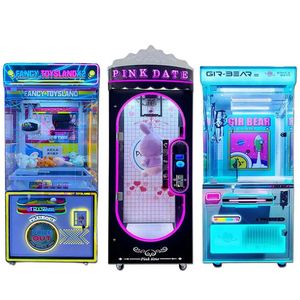 New Arrival Commercial Coin Operated English <b>Claw</b> <b>Machine</b> With Plush Toys for Venues Arcade <b>Machine</b> - Product Image 3