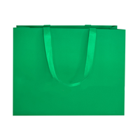Sacs cadeaux en papier personnalisés de luxe avec logo personnalisé, petits sacs cadeaux blancs avec poignées en ruban pour bijoux