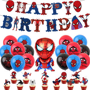 Decoración de Cumpleaños con Temática de Spider-Man, Suministros de Regalo para Niños, Globo Impreso de Superhéroe de Marvel para Niños y Niñas, Globos para Fiesta de Héroes - Product Image 3
