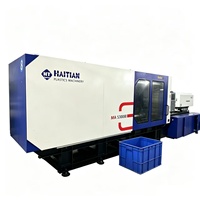 Machine de moulage par injection horizontale hydraulique d'occasion de 530 tonnes d'origine haïtienne avec moteur PLC, vis et pompe