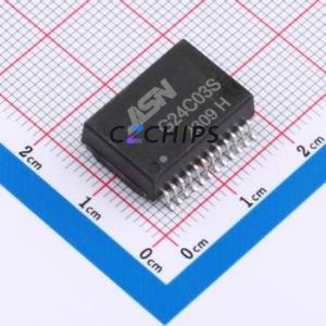 หม้อแปลงไฟฟ้า G24C03S LAN แบบ SMD-24P, ขนาด 17.6x12.2 มม. ตัวเหนี่ยวนำ - Product Image 1