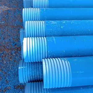 निर्माता प्रत्यक्ष बिक्री PVC-M आवरण अच्छी तरह से स्क्रीन पाइप एन 140 मिमी राउंड हेड pvc अच्छी तरह से आवरण पाइप - Product Image 1