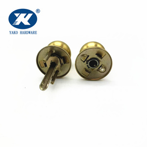 <span class=keywords><strong>Pomo</strong></span> de <span class=keywords><strong>Puerta</strong></span> Interior de Acero Inoxidable Chapado en Oro para Dormitorio o Baño - Product Image 5
