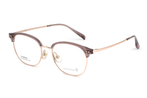 LevelNine S86363 Monturas Ópticas de Lujo para <span class=keywords><strong>Hombre</strong></span> TR90 al por Mayor, <span class=keywords><strong>Gafas</strong></span> <span class=keywords><strong>Graduadas</strong></span> de Alta Gama, Monturas de <span class=keywords><strong>Gafas</strong></span> Modernas Combinadas - Product Image 5