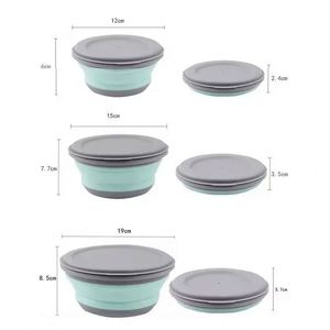 Custom Silicone Lunch <b>Box</b> Set Portable Insulated Heated Office/School Kid/Adult Accessory Cute Design for Girls and Boys - Product Image 6