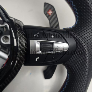Nuevo Producto, Volante Deportivo de Fibra de Carbono con Luces LED para BMW Serie 3, Serie 5, F10, F20, F30, F90, F01, F02 - Product Image 5