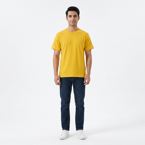 Precio sorpresa camiseta lisa 100% algodón sublimación camisetas algodón pesado serigrafía algodón camiseta para hombres - Product Image 1
