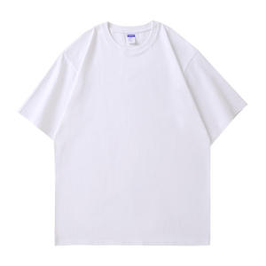 Camisetas de algodón de alta calidad para hombre y mujer al por mayor, camisetas personalizables para hombre, camisetas blancas lisas con logo personalizado - Product Image 5