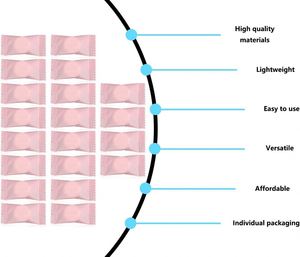 Compressed Viscose Nonwoven Bath Towel Tablets 1pcs/bag <b>Extra</b> <b>Large</b> Disposable for Travel Camping Beach & Makeup Removal - Product Image 3