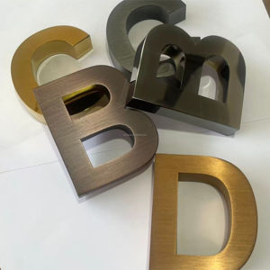 Logos et lettres <span class=keywords><strong>de</strong></span> bâtiment rétroéclairés 3D personnalisés pour la publicité et l'éclairage Hôtels Bureaux Salles <span class=keywords><strong>de</strong></span> <span class=keywords><strong>conférence</strong></span> Instructions d'étage - Product Image 5