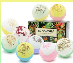 Bombas de Baño Naturales para Niños con Leche, Aceites Esenciales y Flores Secas, Set de Regalo de Lujo, Bolas Efervescentes para SPA, Regalo de Cumpleaños o Día de la Madre - Product Image 6