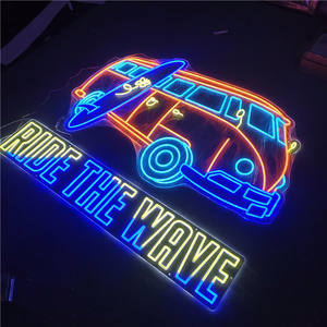 Китайская фабрика, Прямая поставка, акриловые светодиодные неоновые Настенные светильники, Свадебная вечеринка, неоновая вывеска на заказ - Product Image 4