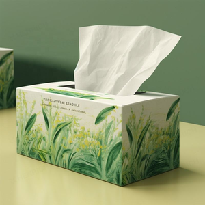 Customized Soft Pack <strong>Box</strong> Tissue 2 Ply Disposable Facial Tissue with Virgin Wood Pulp for Home Use - Product Image 2