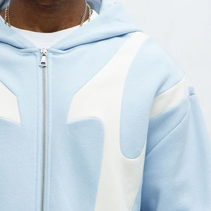 เสื้อฮู้ดผู้ชายแบบมีซิประบายระบายอากาศได้ดีไม่เป็นขน - Product Image 3