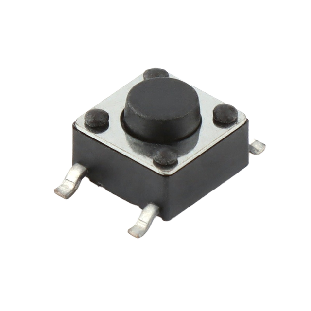 Strict Quality Control High Temperature Resistance Plastic IP21 6x6 4 Pin Push on Push Tact Switch SKHHAQA010 SH-1102M TS04-66