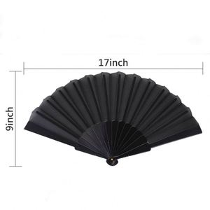 Éventail pliant personnalisé avec texte et logo, design durable et portable pour les fêtes, la décoration de célébrations et la promotion commerciale - Product Image 2