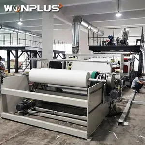 1600mm PP Melt Blown Fabric production line / Meltblown Nonwoven Fabric Extruder Machine for Mask Filter