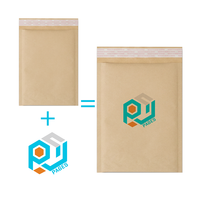 Enveloppes matelassées auto-adhésives en papier kraft, écologiques, biodégradables et recyclables pour l'emballage d'expédition e-commerce