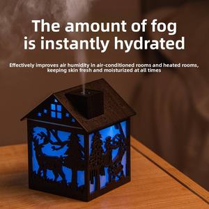 Humidificador Ultrasónico con Luz LED que Cambia de Color, Luz Nocturna de Ambiente Deslumbrante de 7 Colores para Oficina, Hotel, Hogar, Escritorio, Agua - Product Image 2