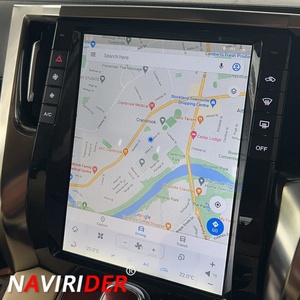 Reproductor de Video para Auto Android con Pantalla Vertical de 13 Pulgadas, GPS, Android Auto, CarPlay, Alphard 30 VELLFIRE 2015-2019, Montado en el Tablero, CD, DSP - Product Image 1