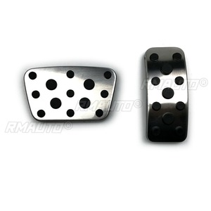 Couvre-pédales de voiture pour Toyota Camry Highlander Lexus ES RX, kit carrosserie, pédales d'accélérateur et de frein antidérapantes en acier inoxydable - Product Image 3