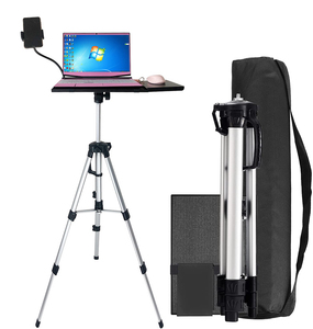 Supporto per <span class=keywords><strong>Computer</strong></span> portatile supporto per proiettore di rotazione per proiettore supporto per treppiede professionale supporto per treppiede professionale più alto 47 pollici regolabile 180 gradi nero - Product Image 1