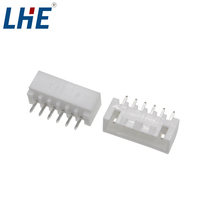 Conector XHB de 2.5mm 6p, tipo wafer, de latón estañado, para conexión cable-placa