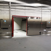 Machine de décongélation intelligente à faible consommation d'énergie, haute humidité et basse température, en acier inoxydable 304, pour la décongélation uniforme de la volaille et des fruits de mer