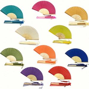 พัดไม้ไผ่ลายดอกไม้เขตร้อนแบบกำหนดเอง สำหรับงานแต่งงานริมชายหาด โปรโมชั่นธุรกิจปีใหม่ วาดลายด้วยมือ สไตล์ดนตรี - Product Image 2