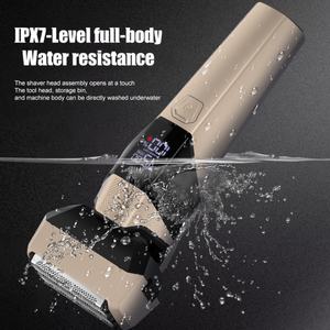 Afeitadora Eléctrica 3D Flotante de 5 Cuchillas, Impermeable IPX7, Afeitadora de Viaje, 7500 RPM, Velocidad Turbo Mejorada - Product Image 3