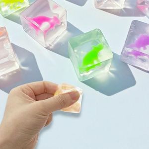 Juguetes Antiestrés con Forma de Cubo de Hielo de Dinosaurio, Diseño Divertido y Adorable, Juguete Sensorial - Product Image 1