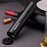Ensemble d'ouvre-bouteille électrique, tire-bouchon à piles avec coupe-feuille, verseur aérateur de vin