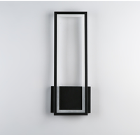 Lampe murale linéaire LED moderne en fer pour intérieur et extérieur, pour chambre à coucher, allée, escalier, décoration