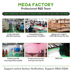 Hongyi 320W lượng tử bảng điều chỉnh Hội Đồng Quản trị dẫn phát triển ánh sáng quang phổ đầy đủ + IR PPE 2.7umol/J phát triển đèn cho làm vườn nhà máy trong nhà phát triển - Product Image 6