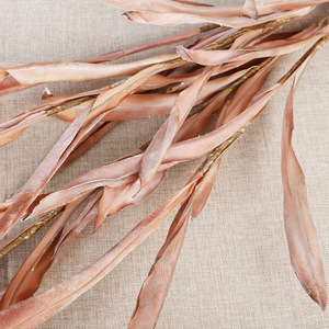 Hojas de Orquídea de 3 Ramas, 128 cm, Flor de Seda, Planta Artificial, Adorno Decorativo para Exteriores, para el Hogar, Accesorios para Bodas - Product Image 2