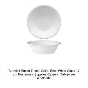 Ensaladera Toledo Ø 17 cm, Vidrio Blanco Bormioli Rocco - Product Image 2
