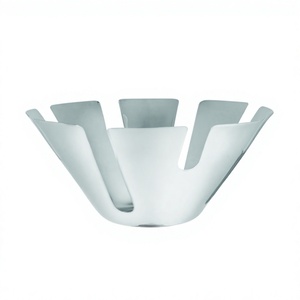 Premium Stainless Steel Regular Bread Basket Stylish CLASSIC Design Mirror Finish at Wholesale Price - Product Image 1